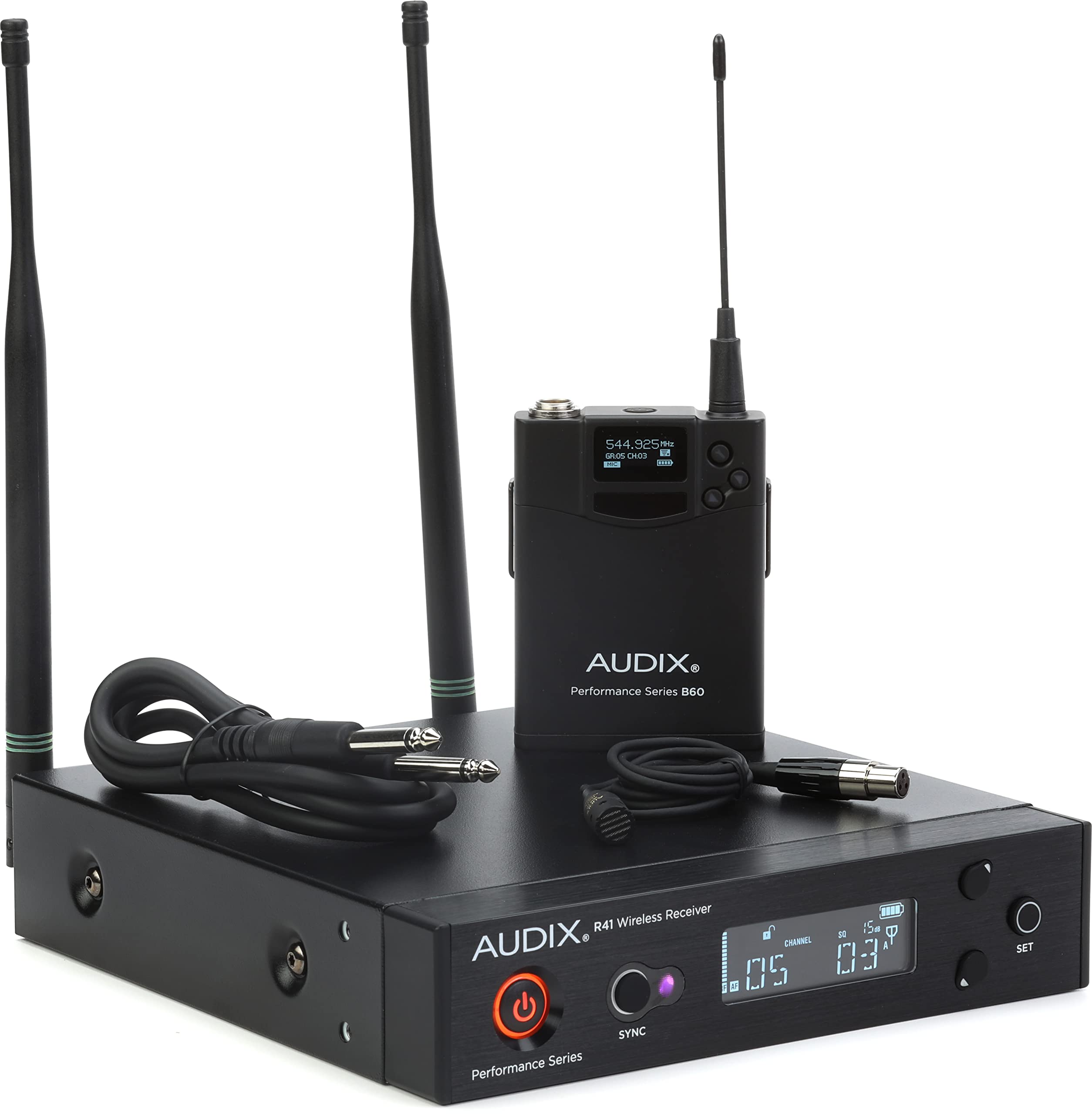 Amazon.com: AUDIX AP41 Flute Wireless Microphone System for